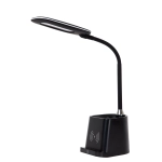 PENNY Lampa biurkowa LED Przym. 1x4,7W 3000K Z ładowarką bezprzewodową Czarny 18674/06/30 Lucide - zdjęcie dodatkowe 1